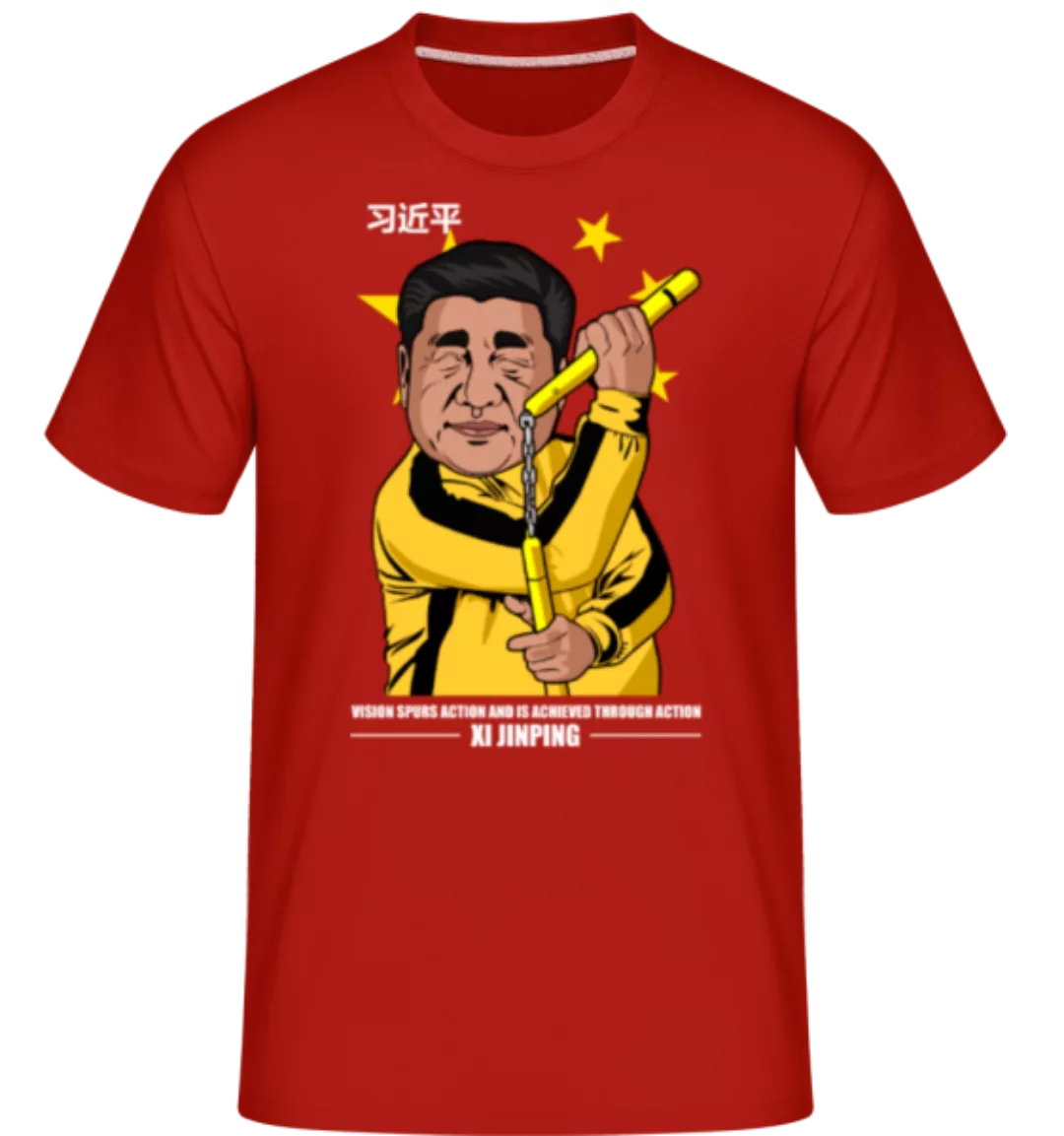 Xi Jinping Bruce Lee · Shirtinator Männer T-Shirt günstig online kaufen