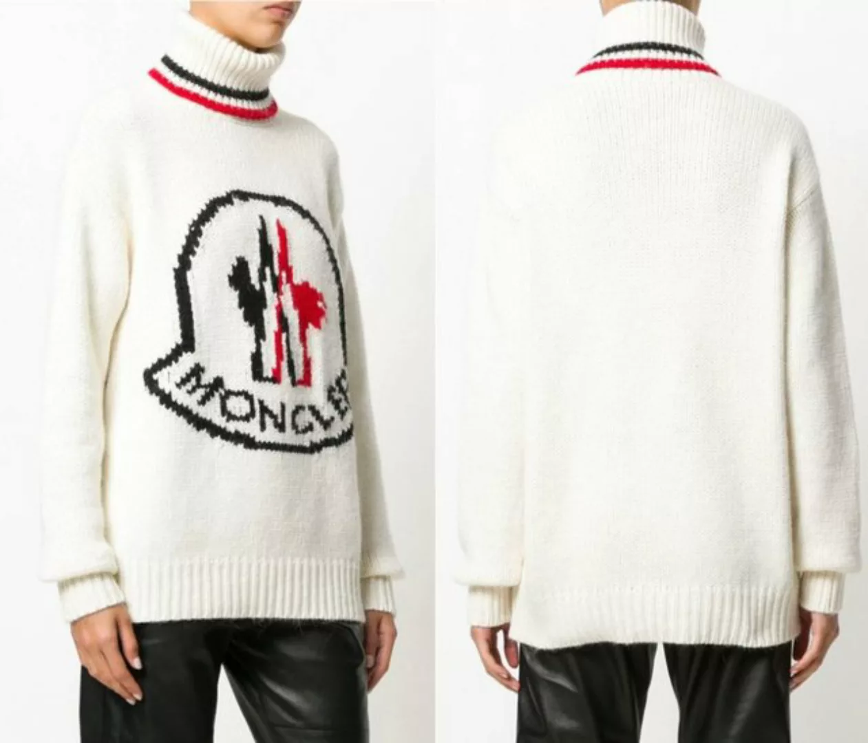 MONCLER Kaschmirpullover MONCLER GAMME ROUGE CASHMERE JUMPER SWEATER ROLLKR günstig online kaufen