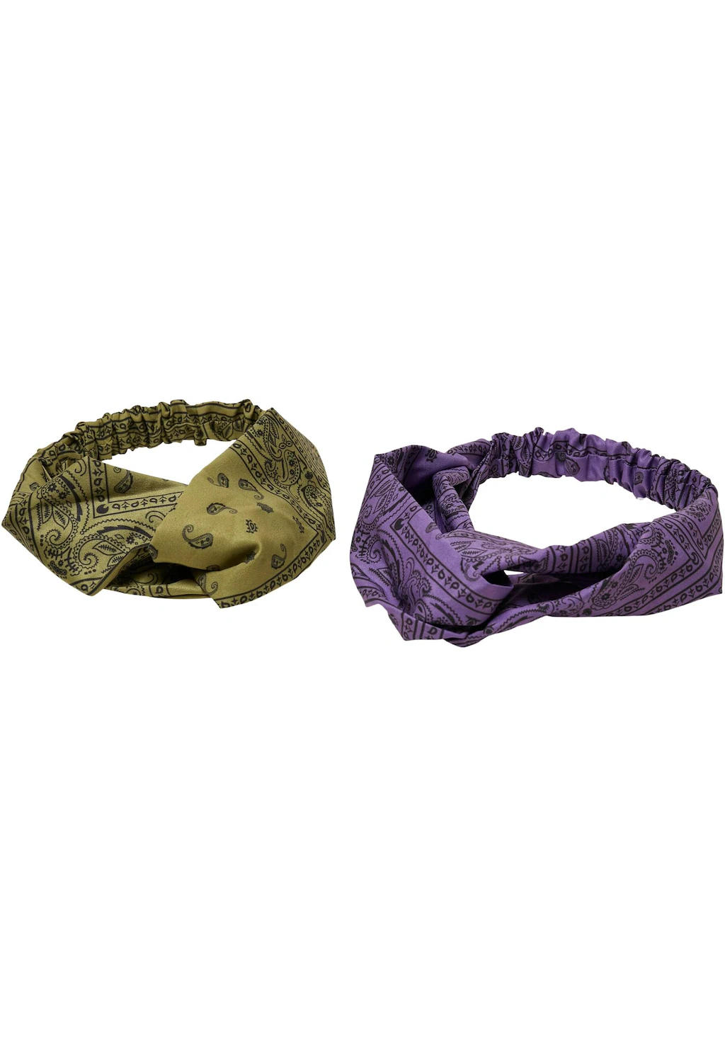 URBAN CLASSICS Halstuch "Urban Classics Unisex Bandana Print Headband 2-Pac günstig online kaufen