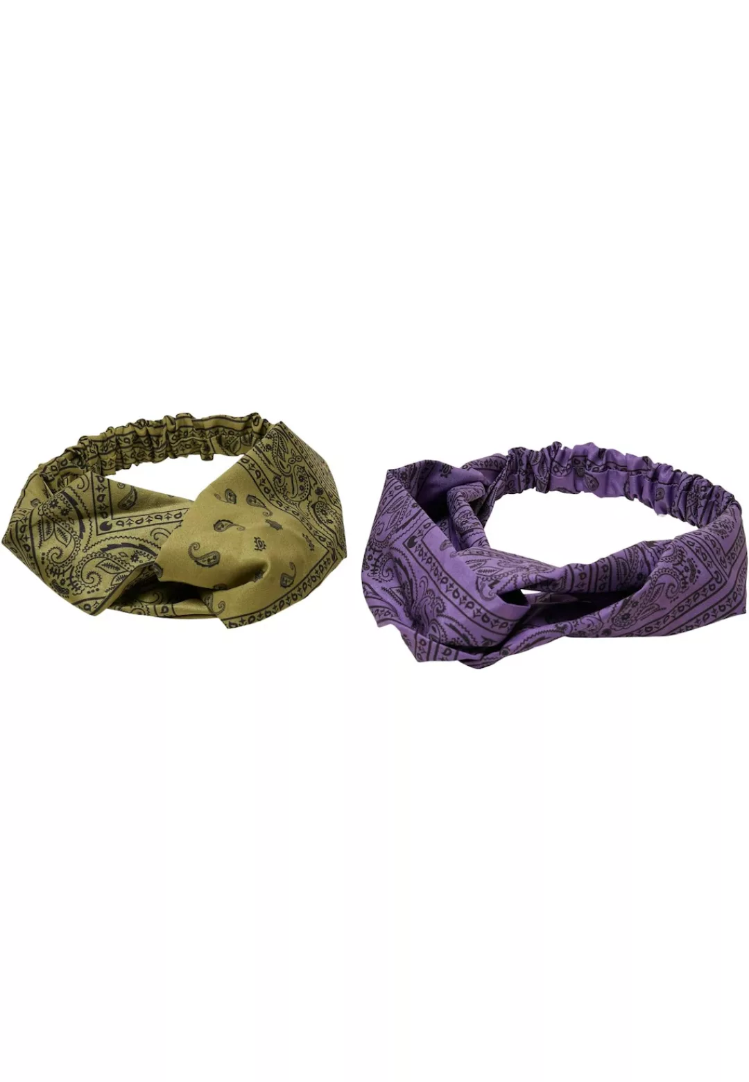 URBAN CLASSICS Halstuch "Urban Classics Unisex Bandana Print Headband 2-Pac günstig online kaufen