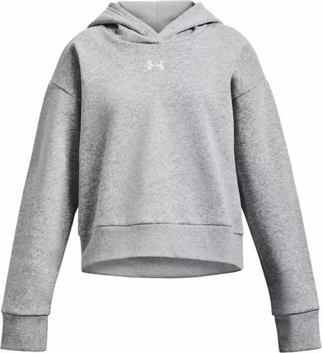 Under Armour® Kapuzensweatshirt UA RIVAL FLEECE CROP HOODIE 012 PITCH GRAY günstig online kaufen