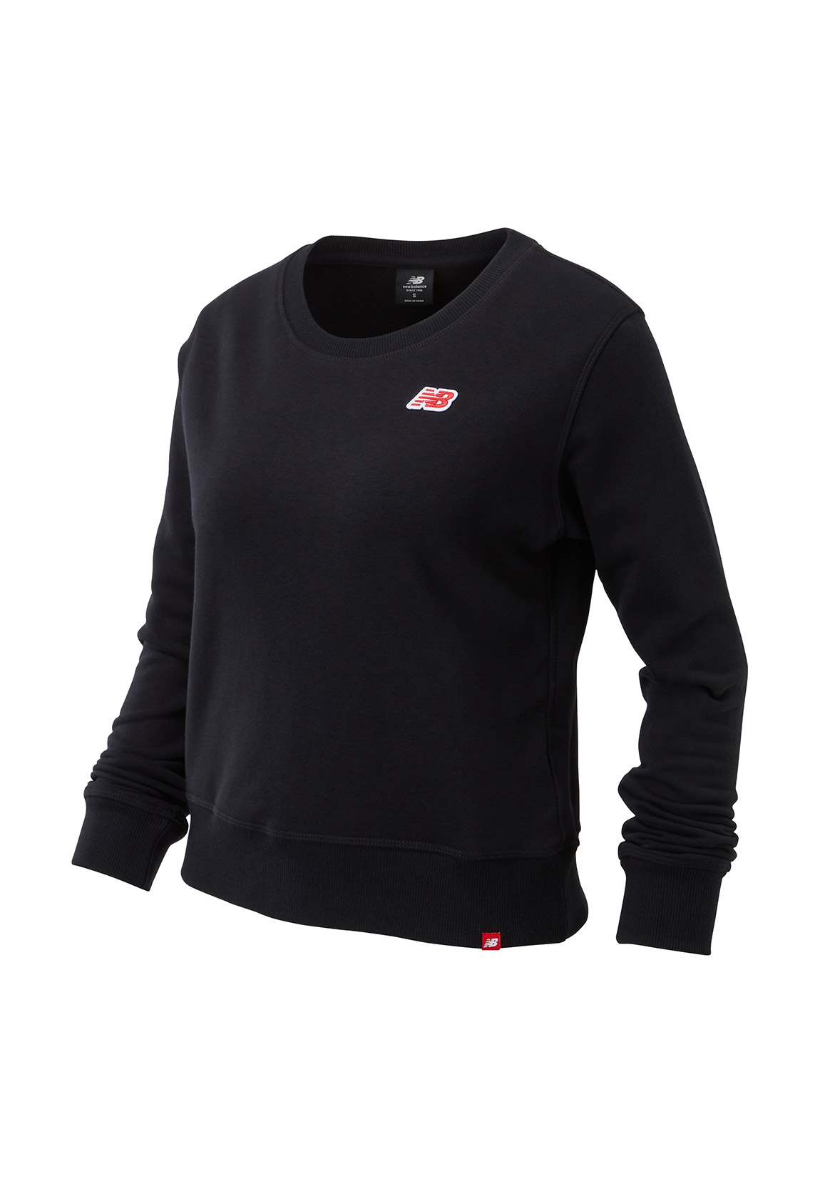 New Balance Damen Sweater ESSE SM NBCREW WT13569 BK Schwarz günstig online kaufen