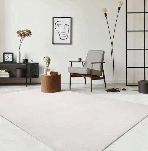 the carpet Teppich »Relax«, rechteckig, 16 mm Höhe, waschbarer Wohnzimmer T günstig online kaufen