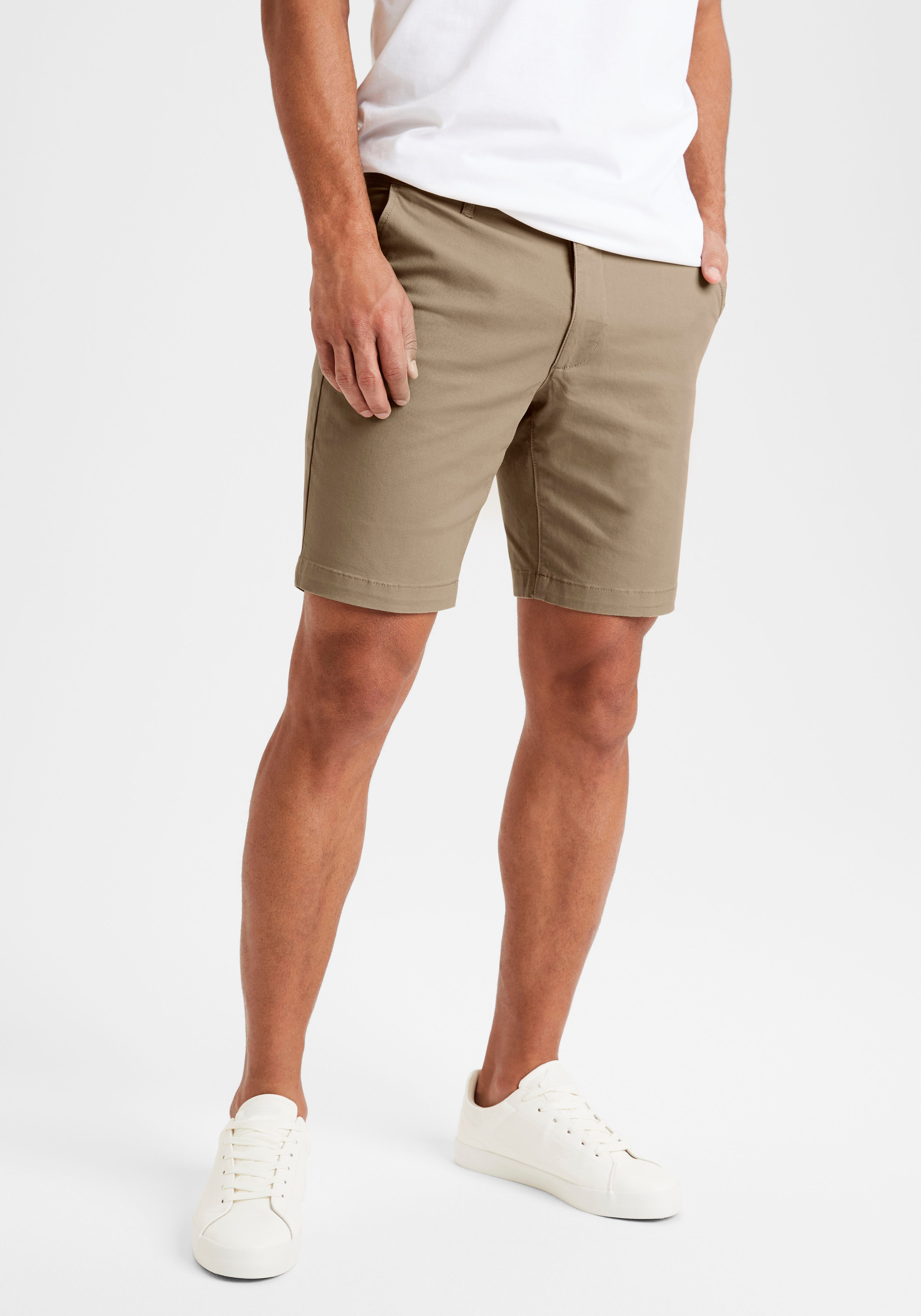 H.I.S Chinoshorts regular-fit Shorts aus elastischer günstig online kaufen