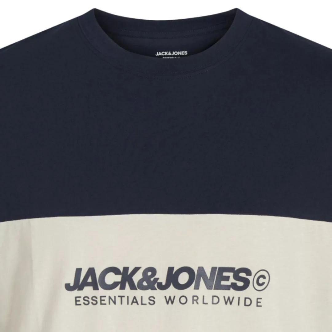 Jack & Jones PlusSize T-Shirt "JJELEGACY BLOCKING TEE SS O-NECK NOO PLS" günstig online kaufen