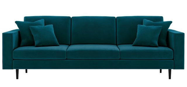 Xlmoebel Sofa Großes grünes Viersitzer-Stoffsofa für das Wohnzimmer-Design günstig online kaufen