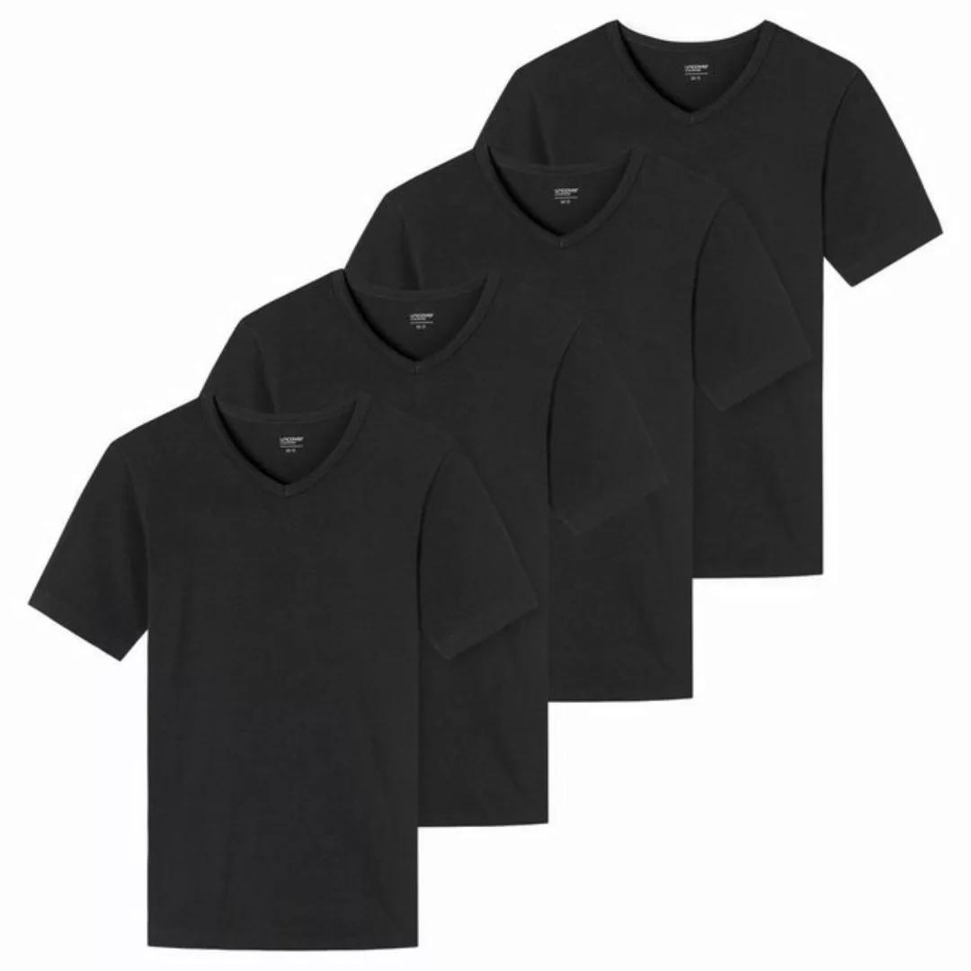 uncover by SCHIESSER T-Shirt Basic hochwertig, weich, mit V-Ausschnitt im 4 günstig online kaufen