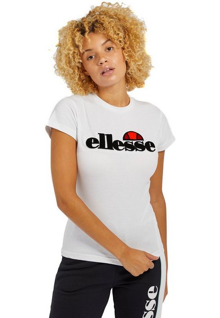 Ellesse T-Shirt Ellesse T-Shirt Dame VARETY TEE Weiß White günstig online kaufen