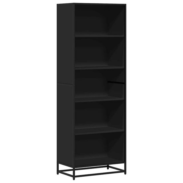 vidaXL Bücherregal Bücherregal Schwarz 60x35x170,5 cm Holzwerkstoff, 1-tlg. günstig online kaufen