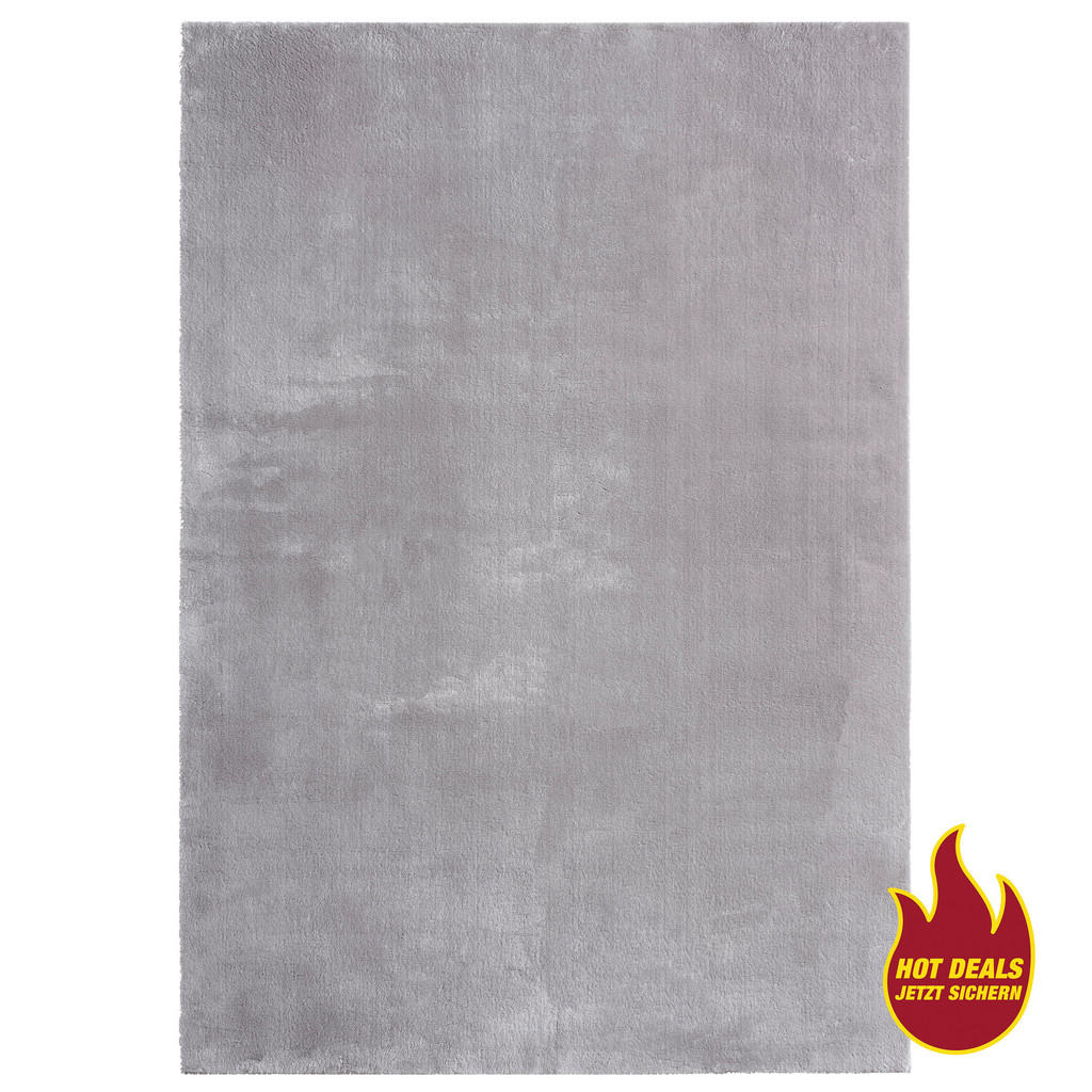 Teppich Loft grau B/L: ca. 120x160 cm günstig online kaufen