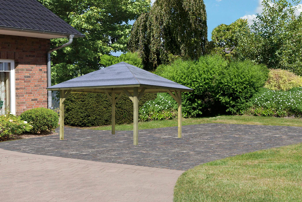 Karibu Pavillon "Kirn 1", BxTxH: 431x431x315 cm günstig online kaufen