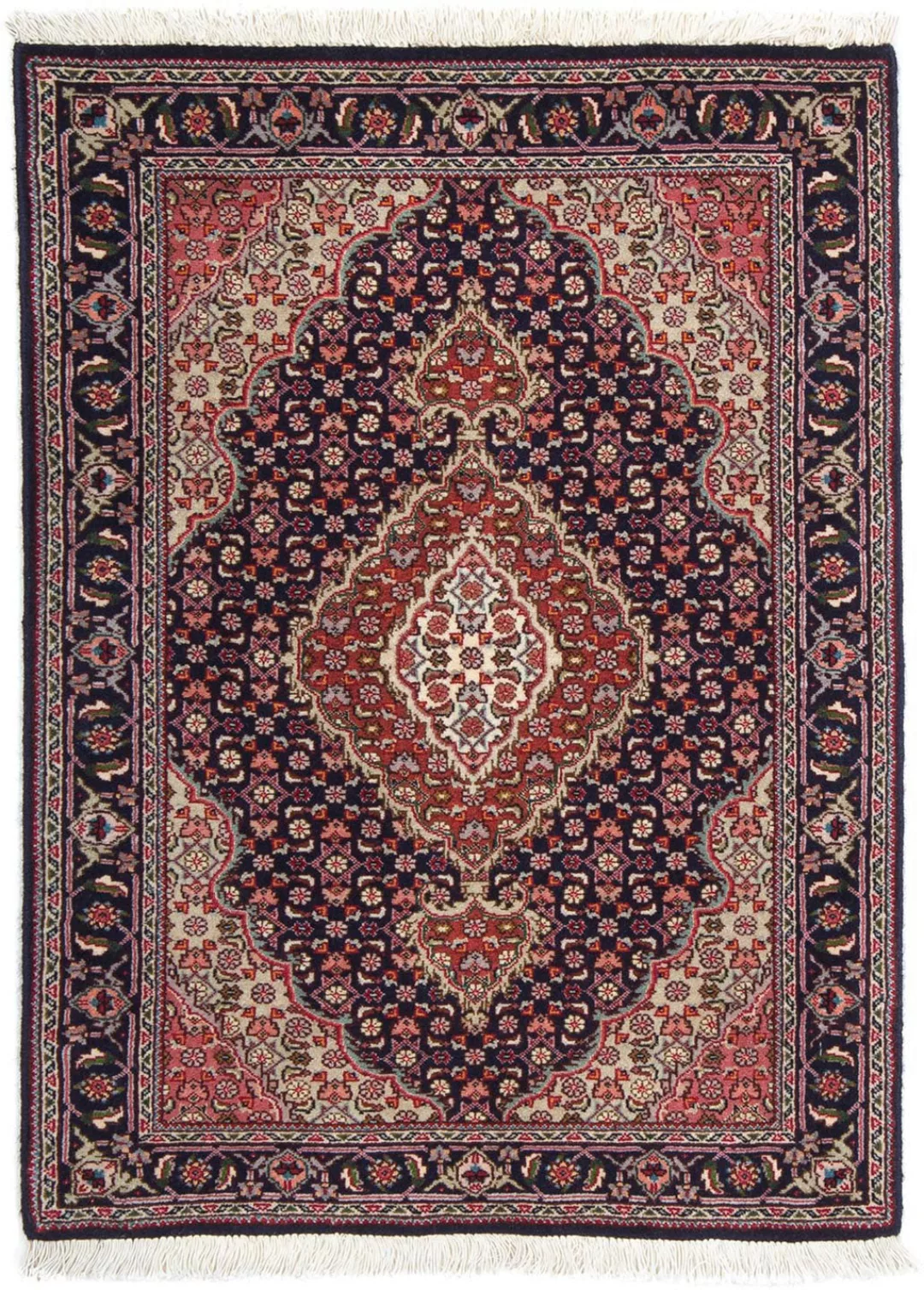 morgenland Wollteppich »Hosseinabad Medaillon Rosso 147 x 102 cm«, rechteck günstig online kaufen