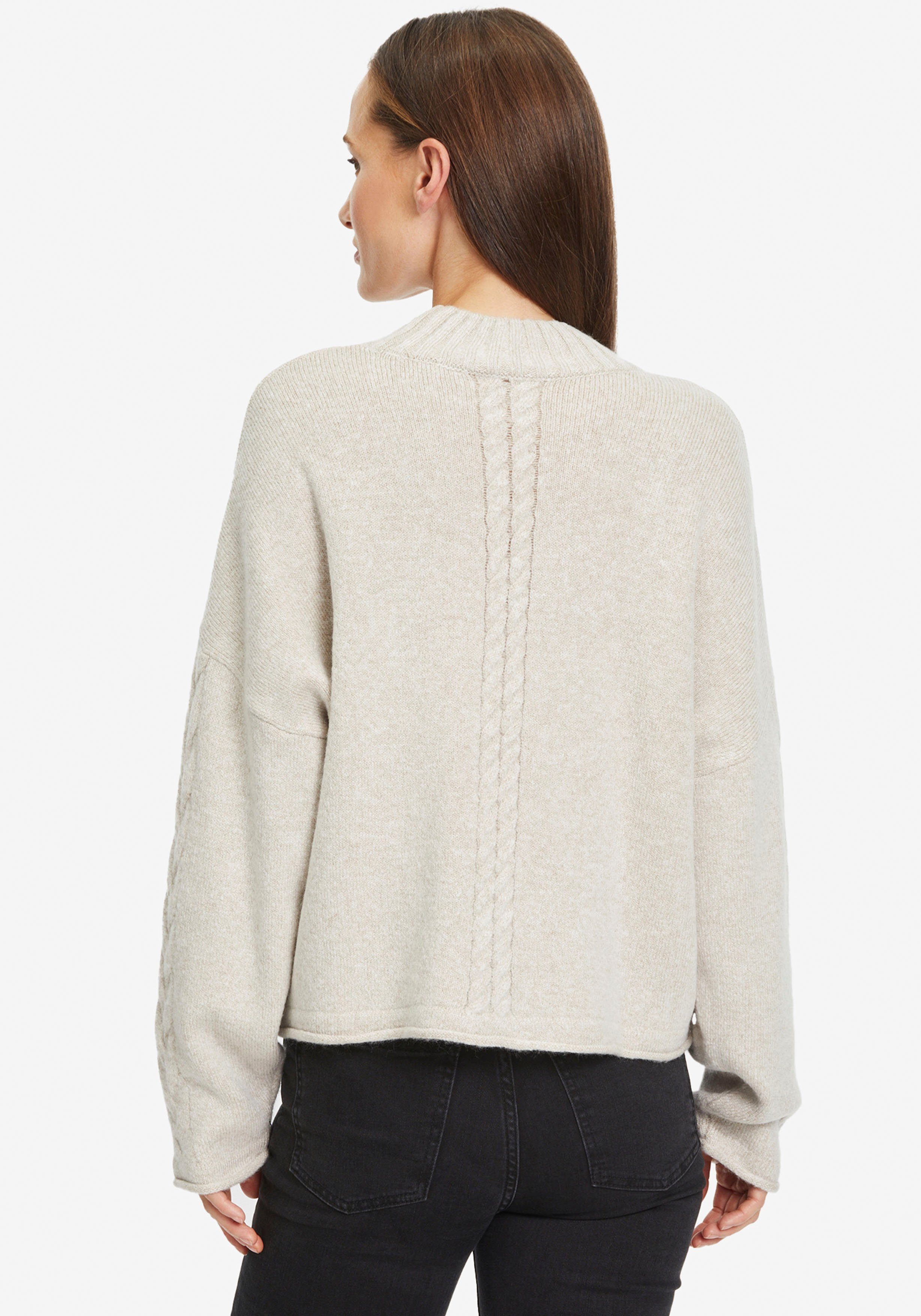 Tamaris Strickpullover mit Strickmuster günstig online kaufen