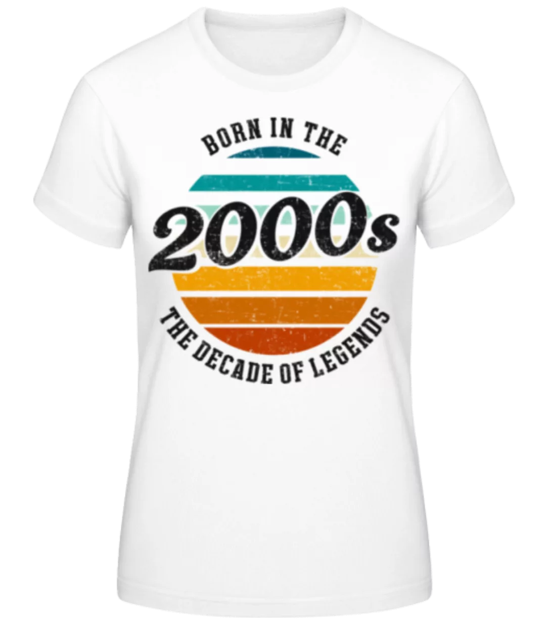 2000 The Decade Of Legends · Frauen Basic T-Shirt günstig online kaufen