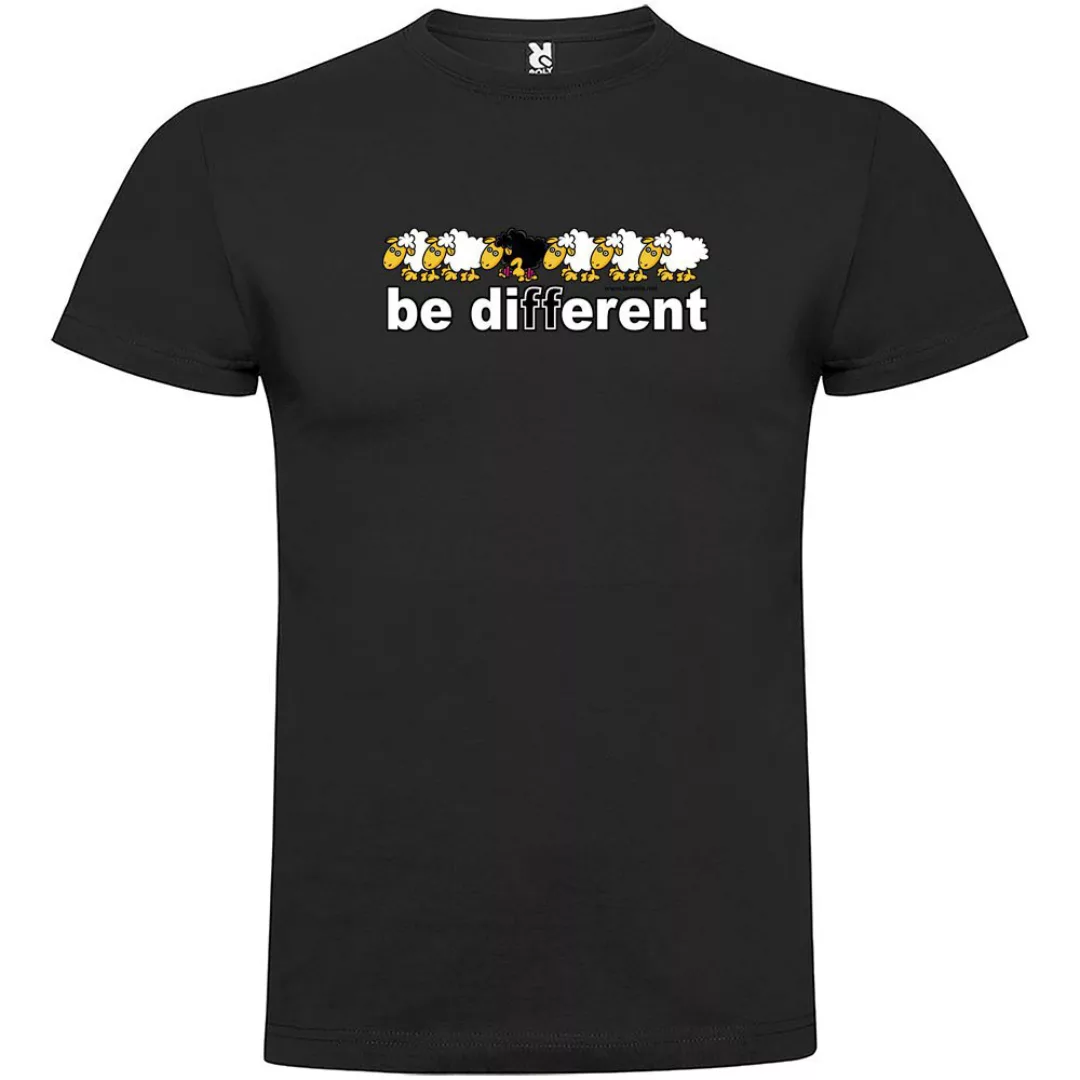 Kruskis Be Different Train Kurzärmeliges T-shirt L Black günstig online kaufen