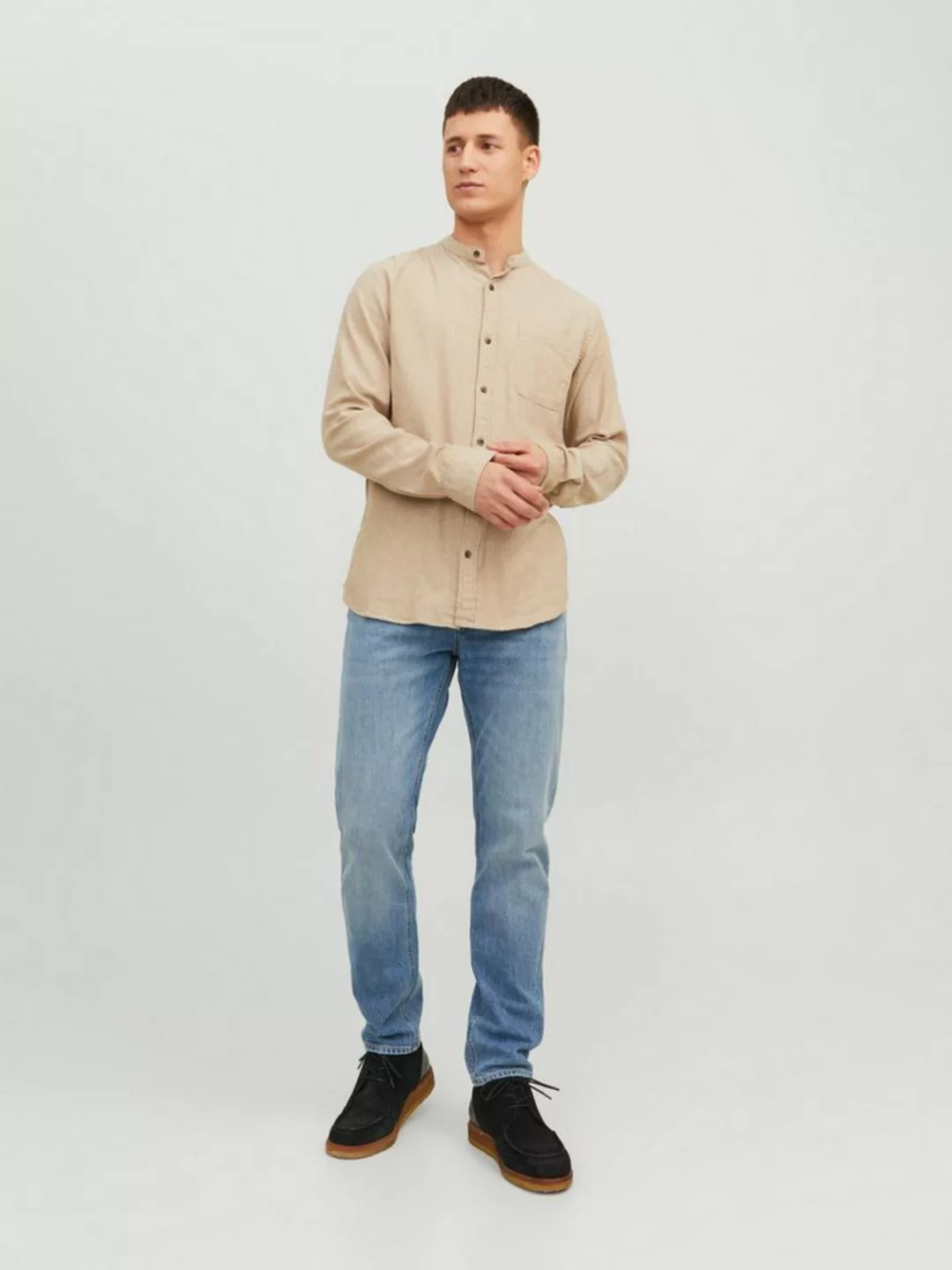 Jack & Jones Langarmhemd JJEBand (1-tlg) günstig online kaufen