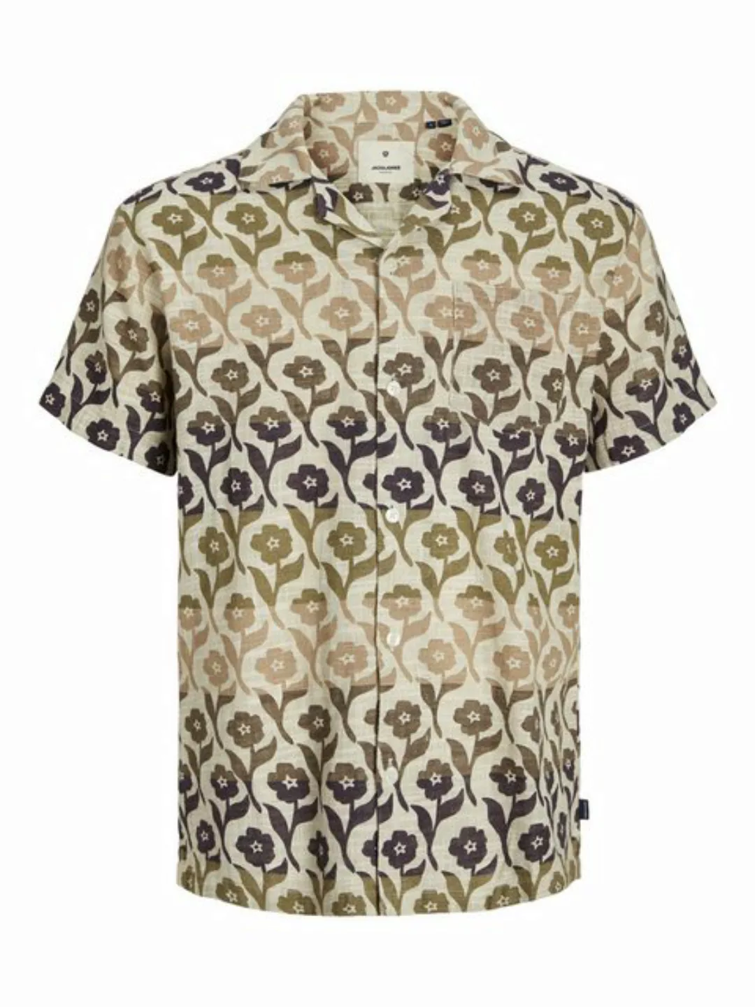 Jack & Jones Blusenshirt JPRBLUFLORES PRINT SHIRT S/S LN günstig online kaufen