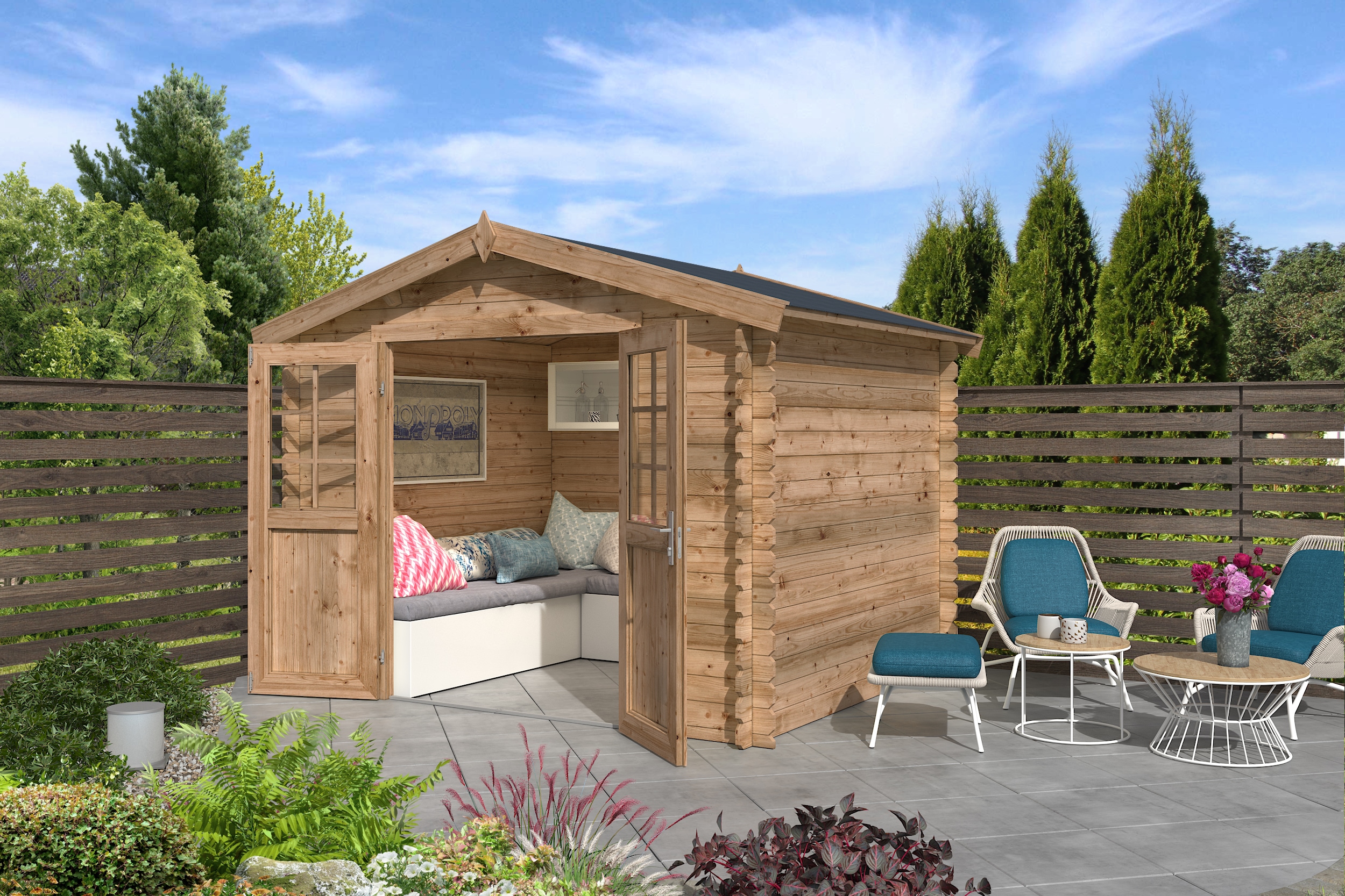 Nordic Holz Gartenhaus "Norah 230" günstig online kaufen