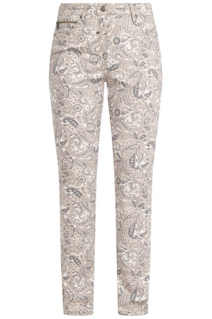 Recover Pants Stoffhose Hose mit Paisleydruck günstig online kaufen