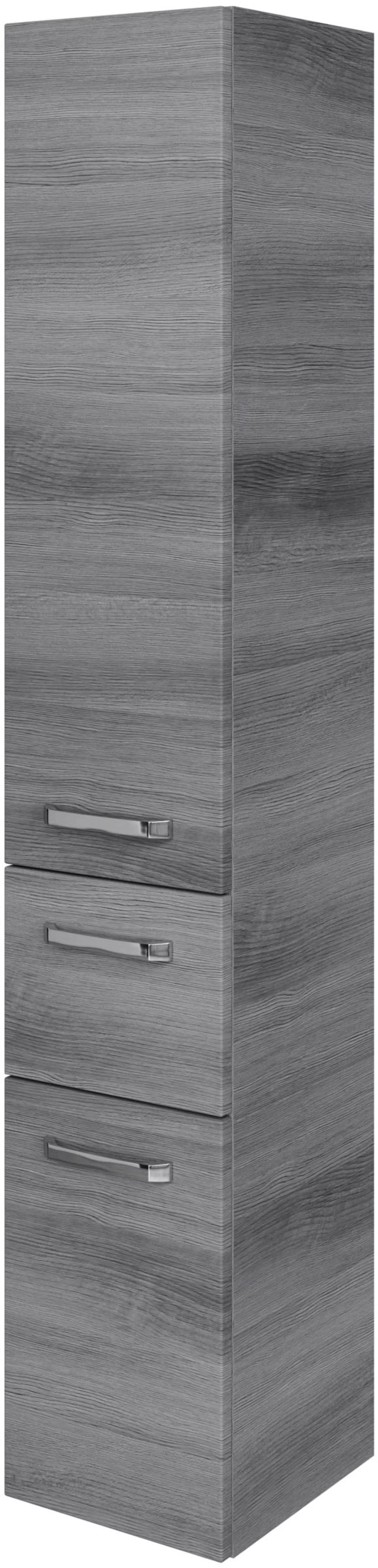 Saphir Hochschrank "Serie 4010 Badschrank 30 cm breit, mit 2 Türen und 1 Sc günstig online kaufen