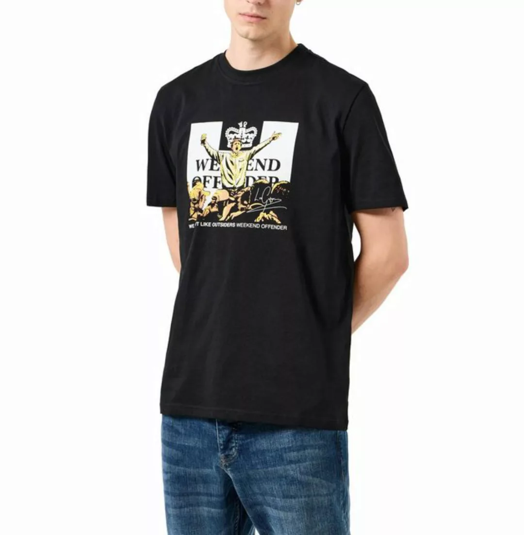 Weekend Offender T-Shirt T-Shirt Weekend Offender Leo Gregory, G L, F black günstig online kaufen