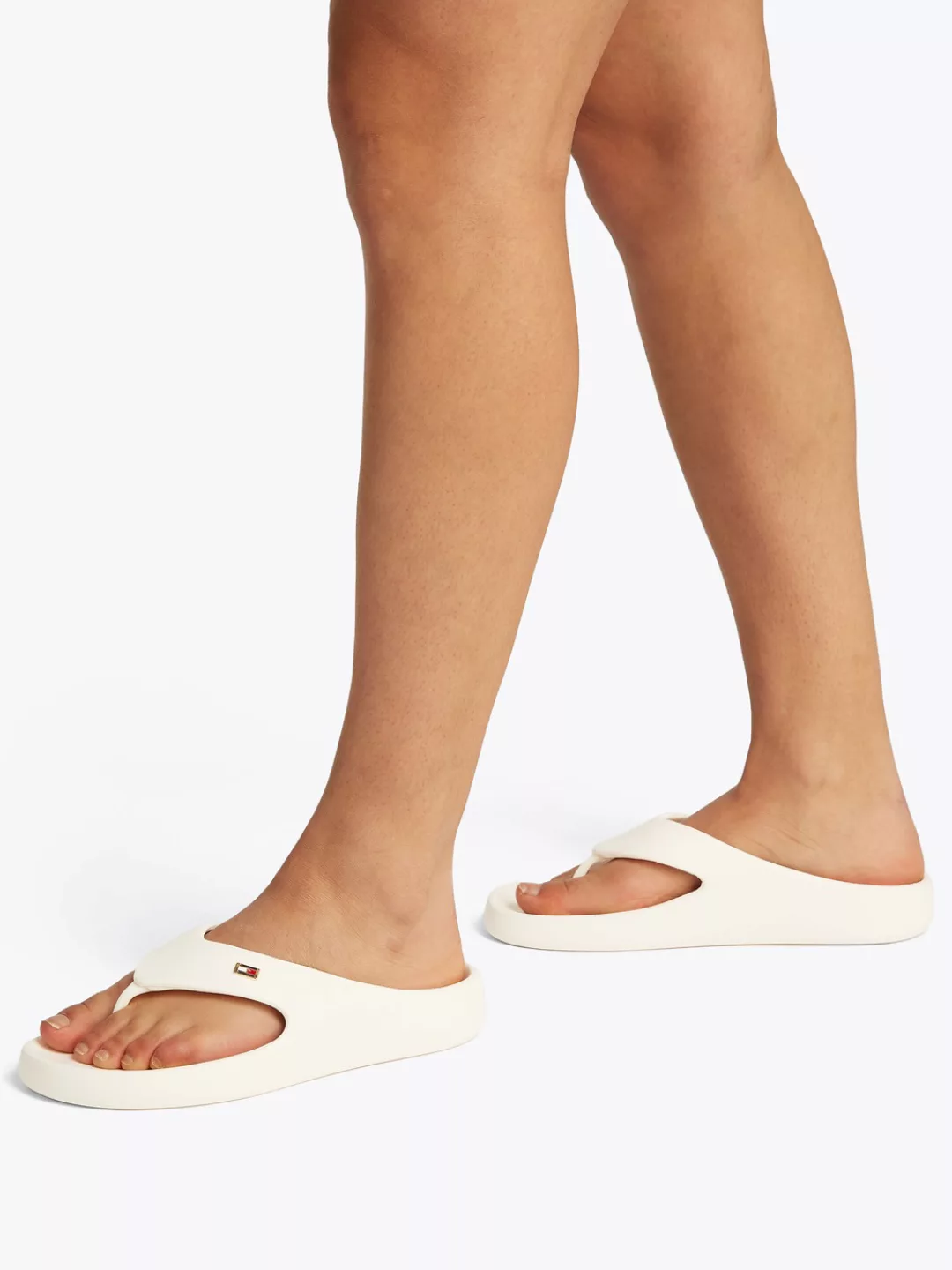 Tommy Hilfiger Zehentrenner "TH COMFORT BEACH SANDAL", Dianette, Sommerschu günstig online kaufen