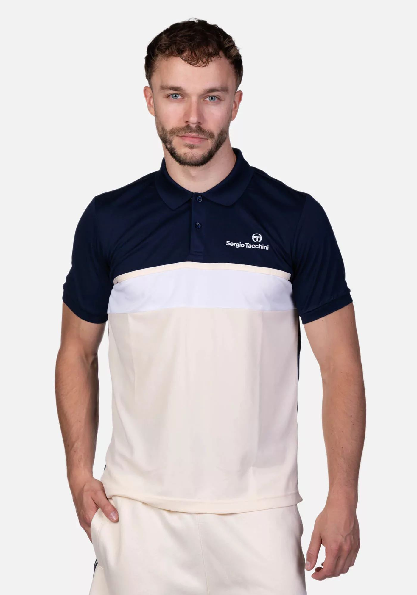 Sergio Tacchini T-Shirt "ELFETTA PL POLO Herren", Poloshirt Herren, Polohem günstig online kaufen