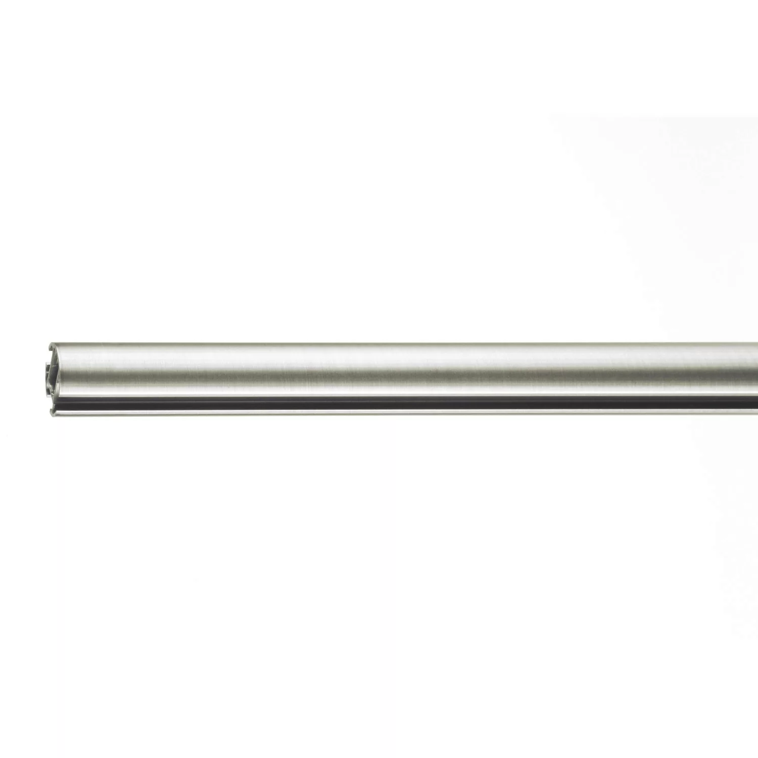 Mydeco Gardinenstange für Gleiter Edelstahl-Optik Ø 2,5 cm x 160 cm günstig online kaufen