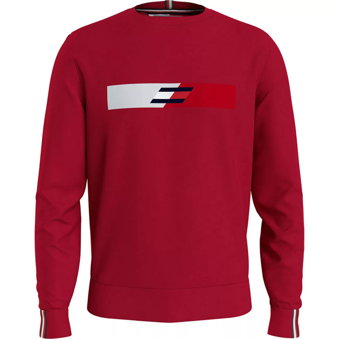 Tommy Hilfiger Sportswear Cotton Graphic Sweatshirt M Primary Red günstig online kaufen
