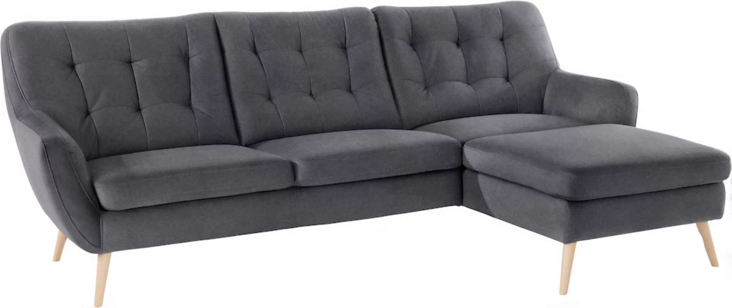 exxpo - sofa fashion Ecksofa Nappa, kompakt und komfortabel, bequem, zeitlo günstig online kaufen