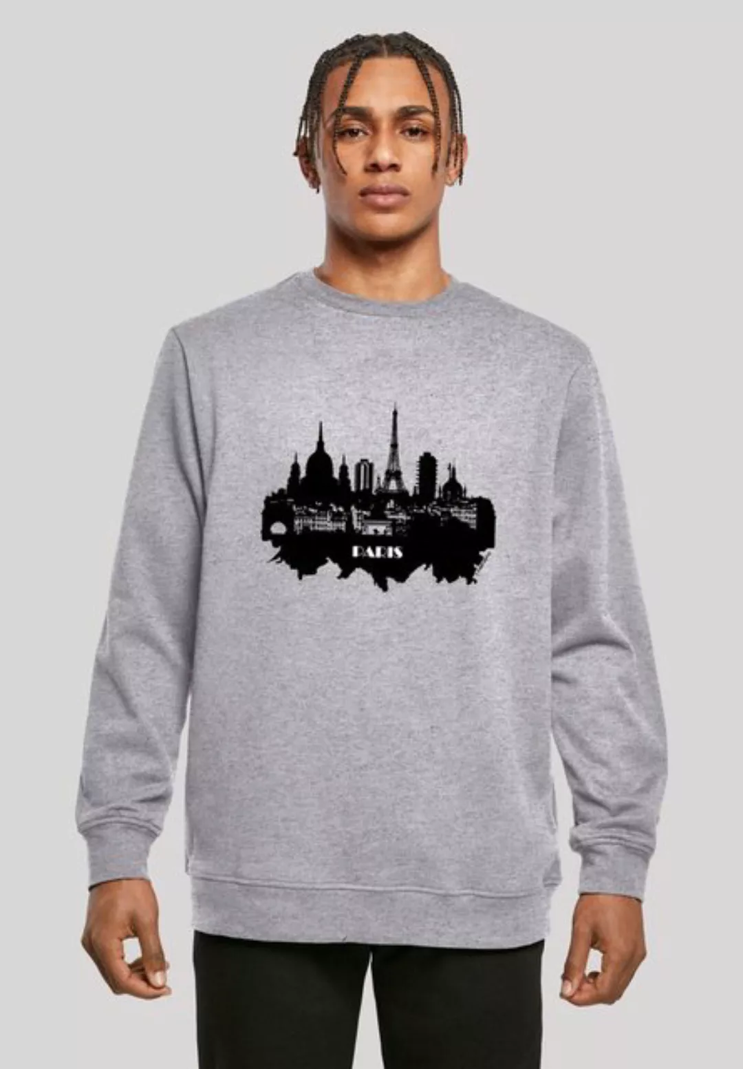 F4NT4STIC Kapuzenpullover PARIS SKYLINE CREW Print günstig online kaufen