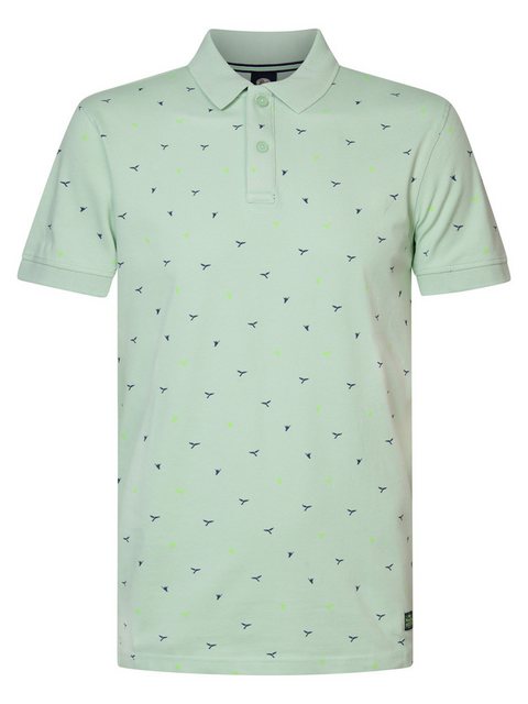 Petrol Industries Poloshirt Poloshirt mit All-over Muster Seashore günstig online kaufen