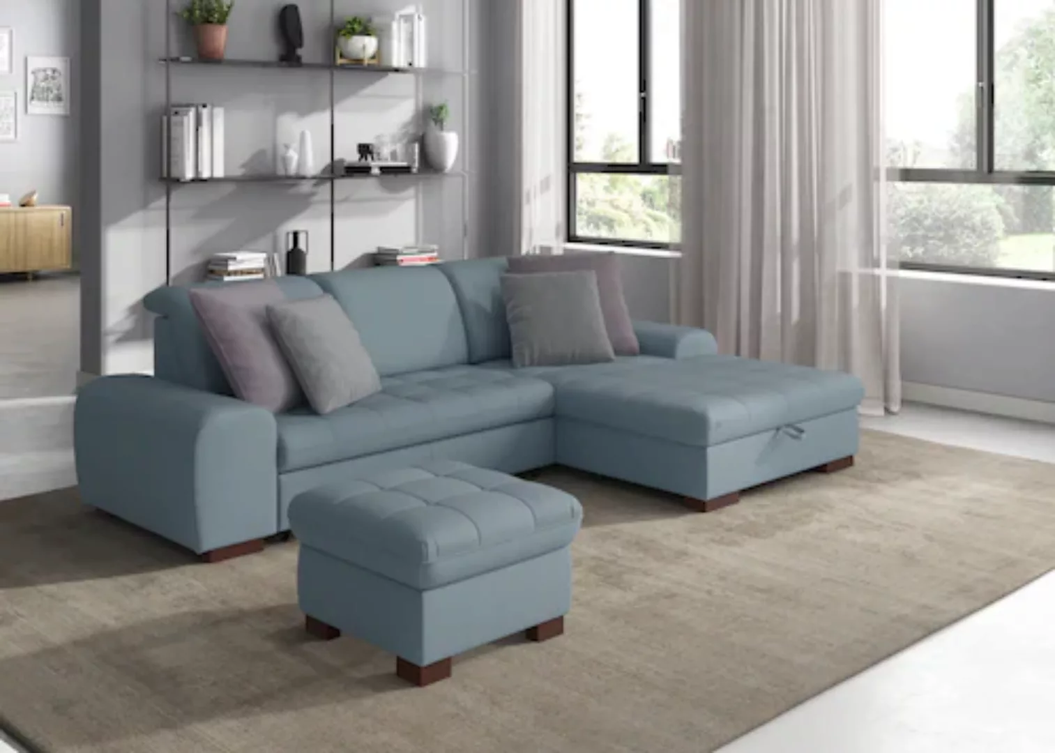 sit&more Ecksofa "Luxor L-Form", wahlweise mit Bettfunktion, Bettkasten und günstig online kaufen