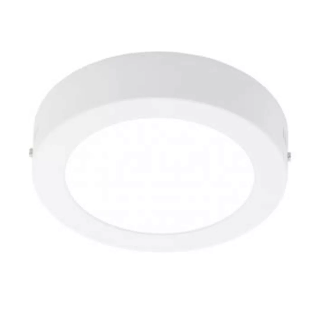 Weiße LED Deckenleuchte Fueva 1 Ø17cm günstig online kaufen