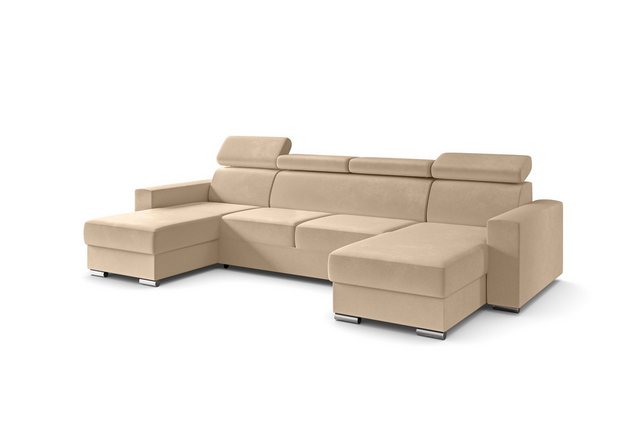 ALTDECOR Ecksofa FIX, Couch mit Schlaffunktion, Wohnzimmer - Wohnlandschaft günstig online kaufen