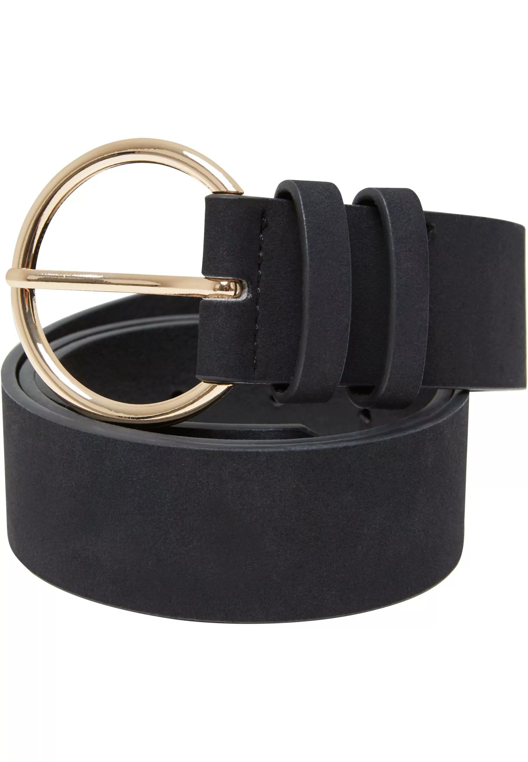 URBAN CLASSICS Synthetikgürtel "Urban Classics Unisex Basic Suede PU Belt" günstig online kaufen