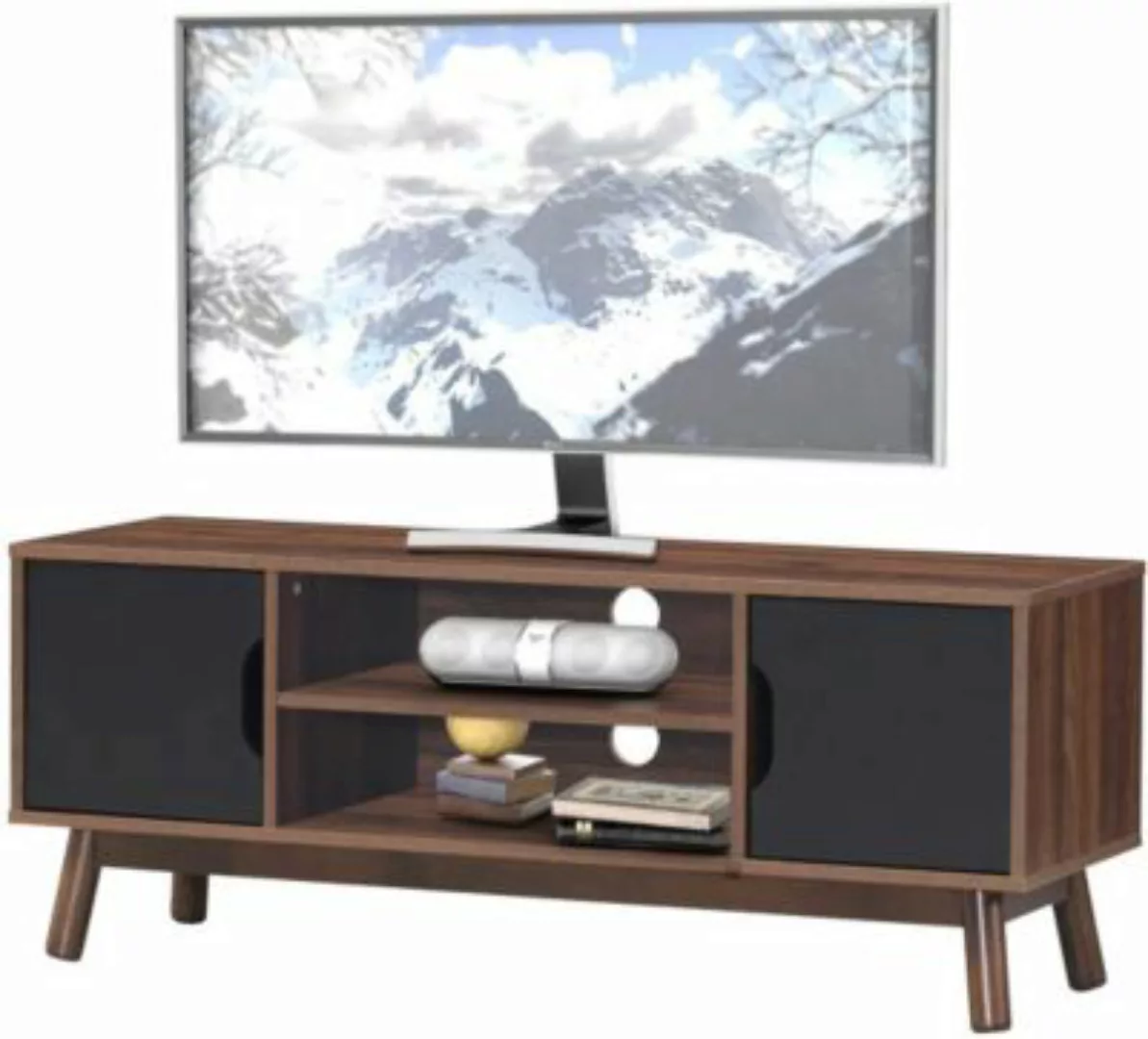 COSTWAY® "Sideboard TV-Ständer Fernsehschrank 50""" braun günstig online kaufen