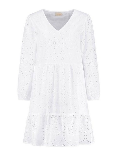 Shiwi Volantkleid BRODERIE ANGLAISE (1-tlg) Lochmuster günstig online kaufen