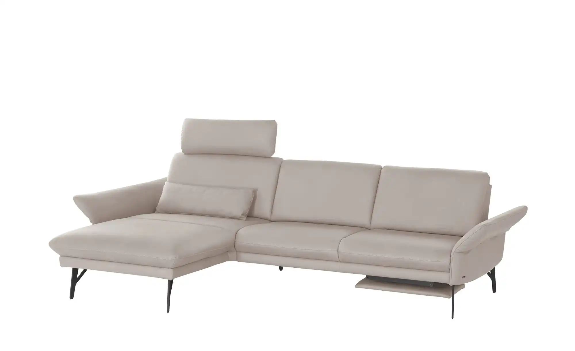 himolla Ecksofa Echtleder 1928 ¦ beige ¦ Maße (cm): B: 296 H: 85 T: 175.0 P günstig online kaufen