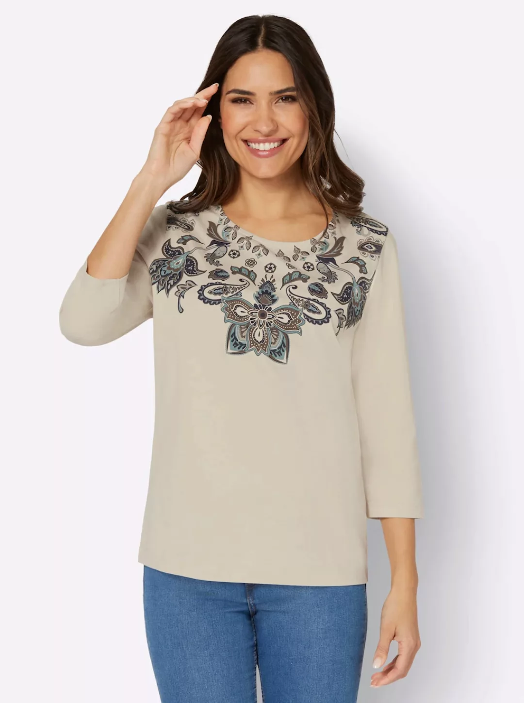 Classic Basics 3/4-Arm-Shirt "3/4-Arm-Shirt", (1 tlg.) günstig online kaufen