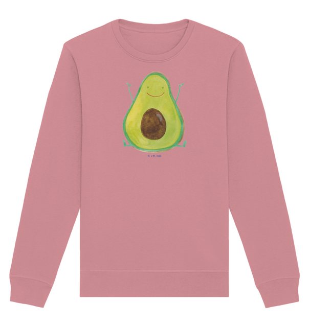 Mr. & Mrs. Panda Longpullover Größe XL Avocado Glücklich - Canyon Pink - Ge günstig online kaufen