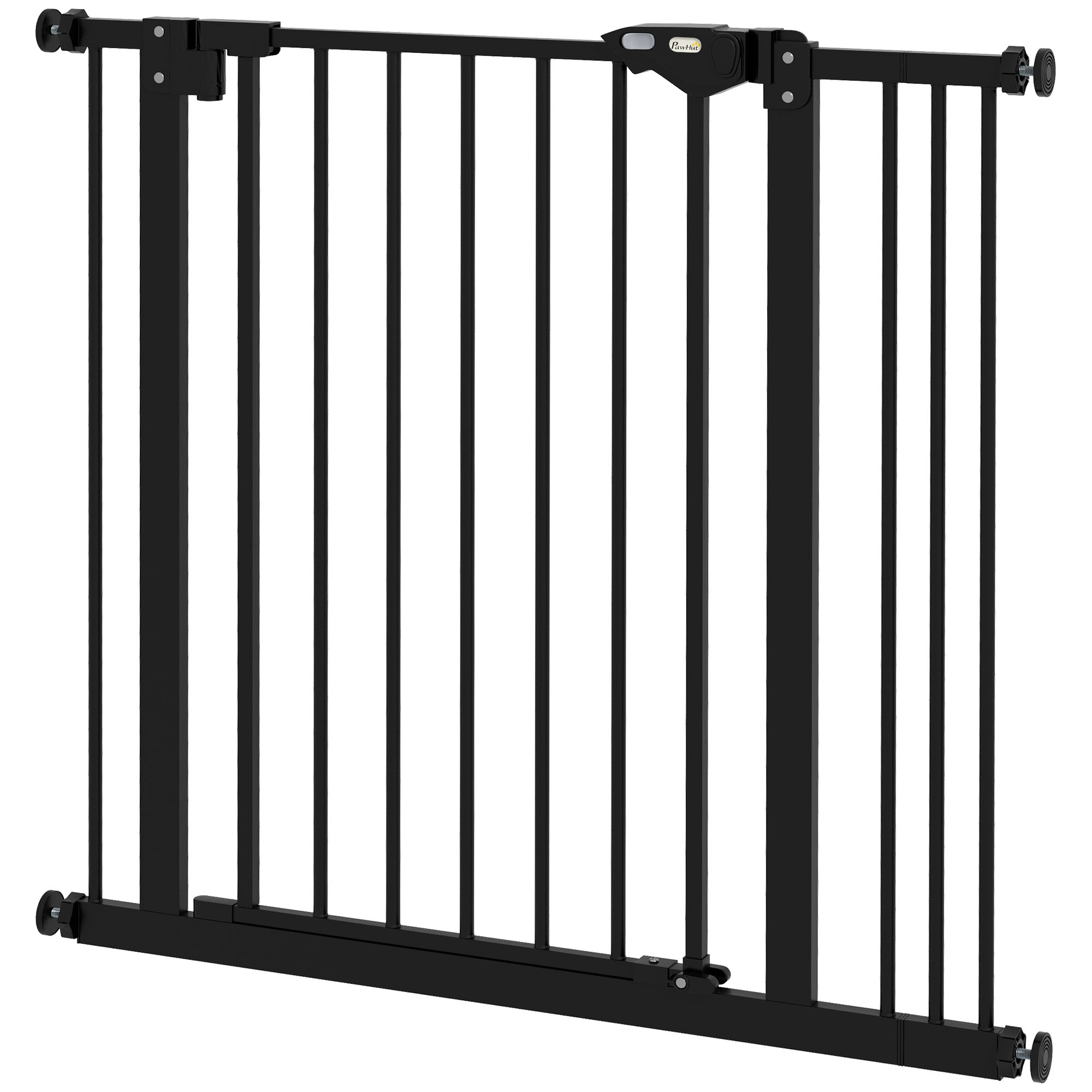 PawHut Türschutzgitter Hunde, Absperrgitter, 74-87 cm, Treppenschutzgitter günstig online kaufen