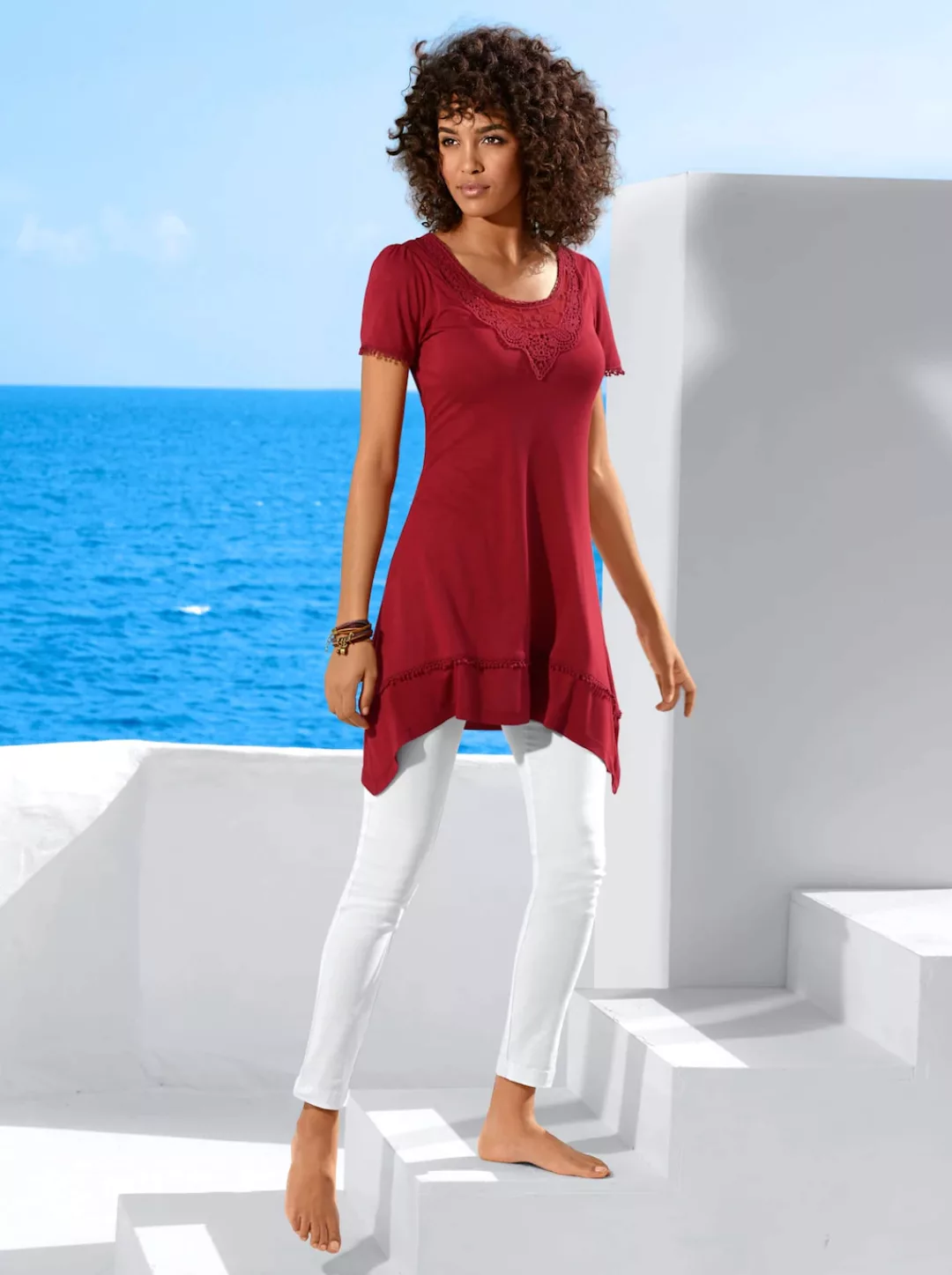 LINEA TESINI by heine Longshirt "Longshirt", (1 tlg.) günstig online kaufen