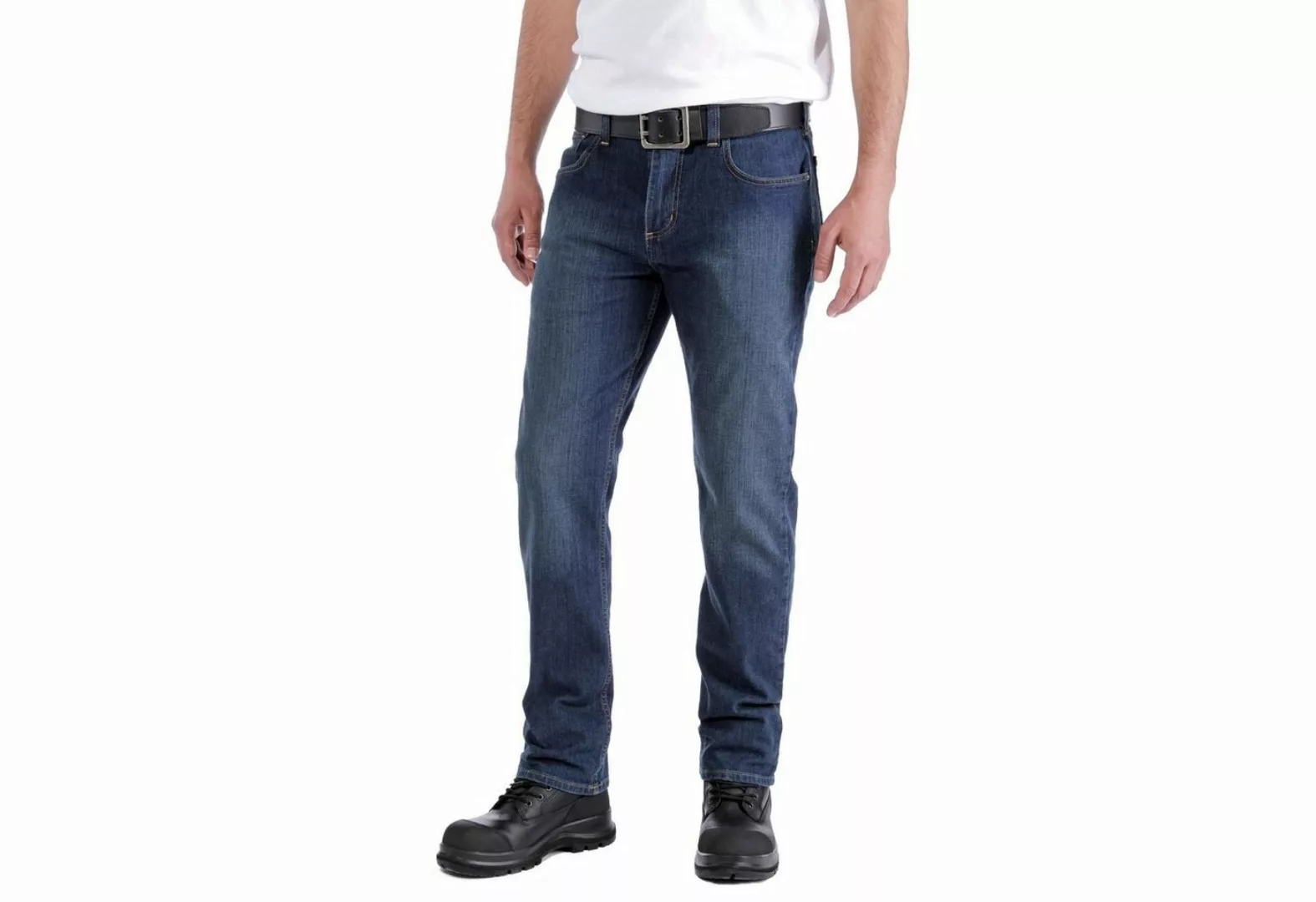 Carhartt Stretch-Jeans RUGGED FLEX RELAXED STRAIGHT JEAN (1-tlg) günstig online kaufen