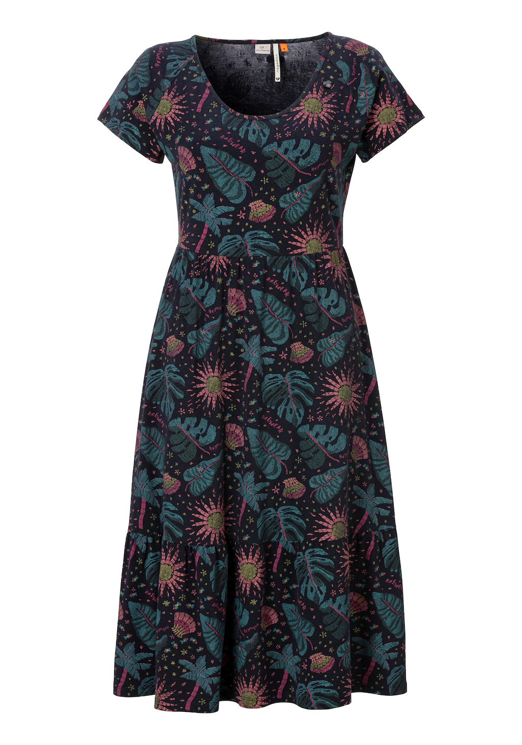 Ragwear Shirtkleid WAYVERLY mit floralem und sommerlichen Allover Druck günstig online kaufen