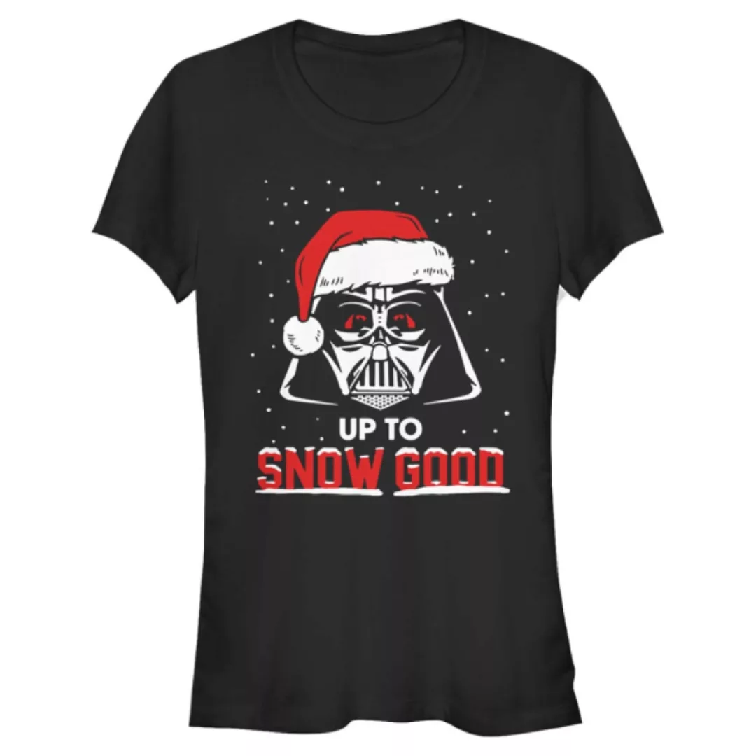Star Wars - Darth Vader Snow Good - Weihnachten - Frauen T-Shirt günstig online kaufen