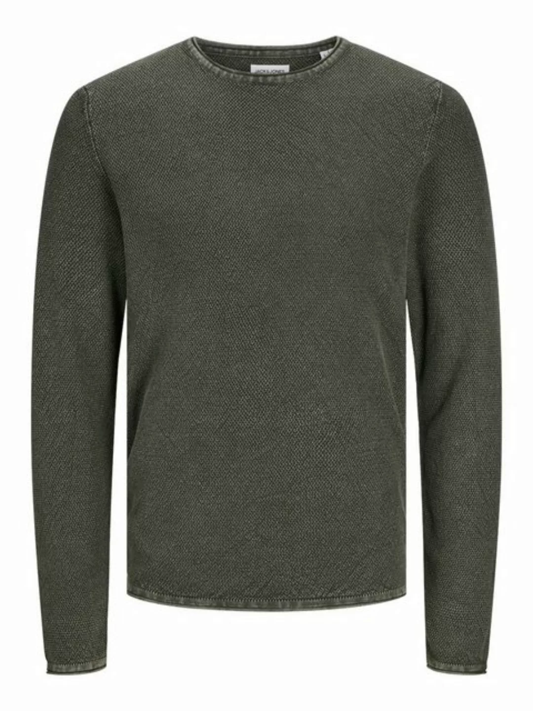 Jack & Jones Rundhalspullover JJDEAN KNIT CREW NECK AW24 in gewaschener Opt günstig online kaufen