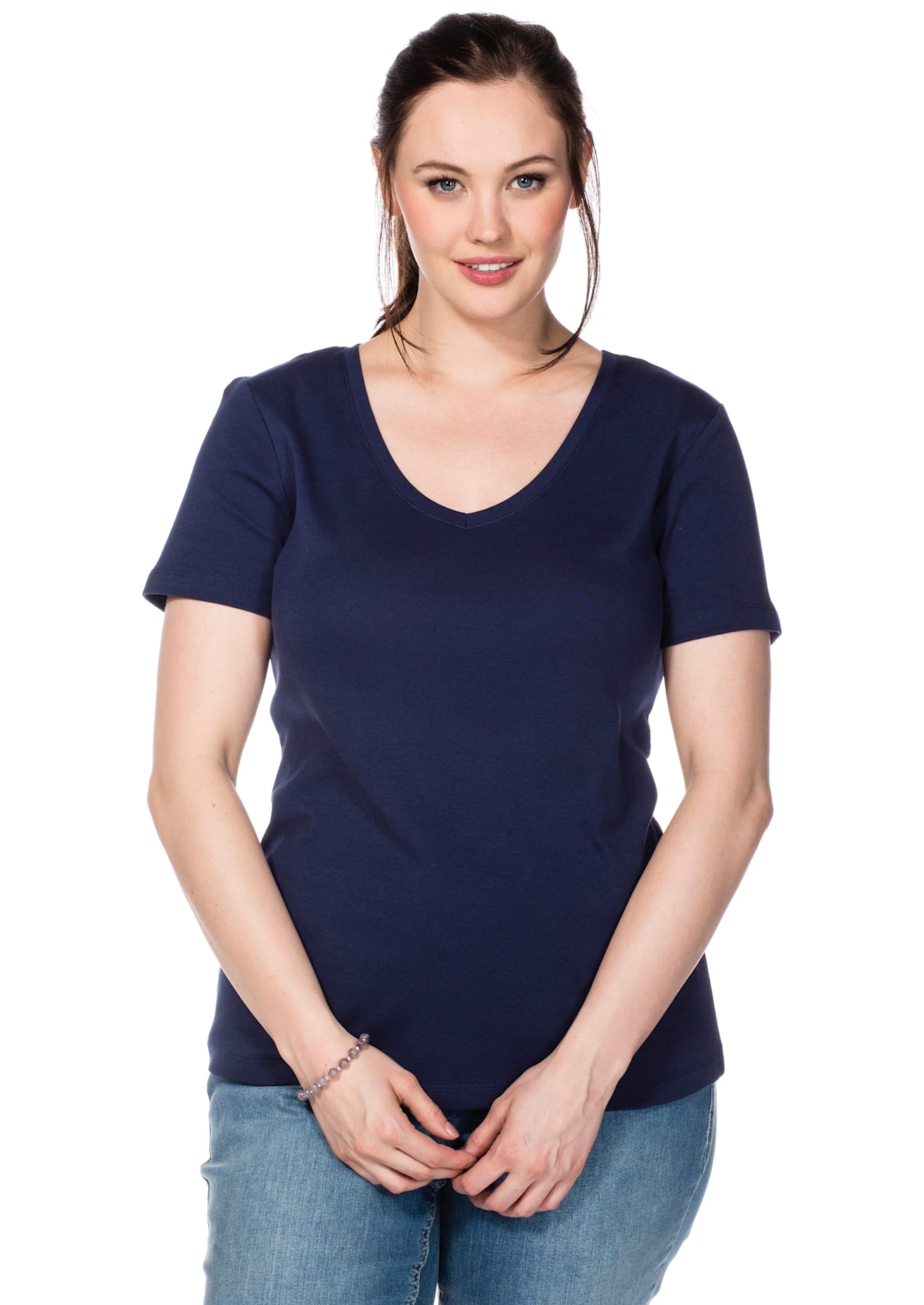 Sheego T-Shirt "T-Shirt", (1 tlg.) günstig online kaufen