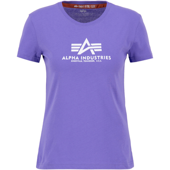 Alpha Industries  T-Shirts & Poloshirts New Basic T-Shirt BL W - electric v günstig online kaufen