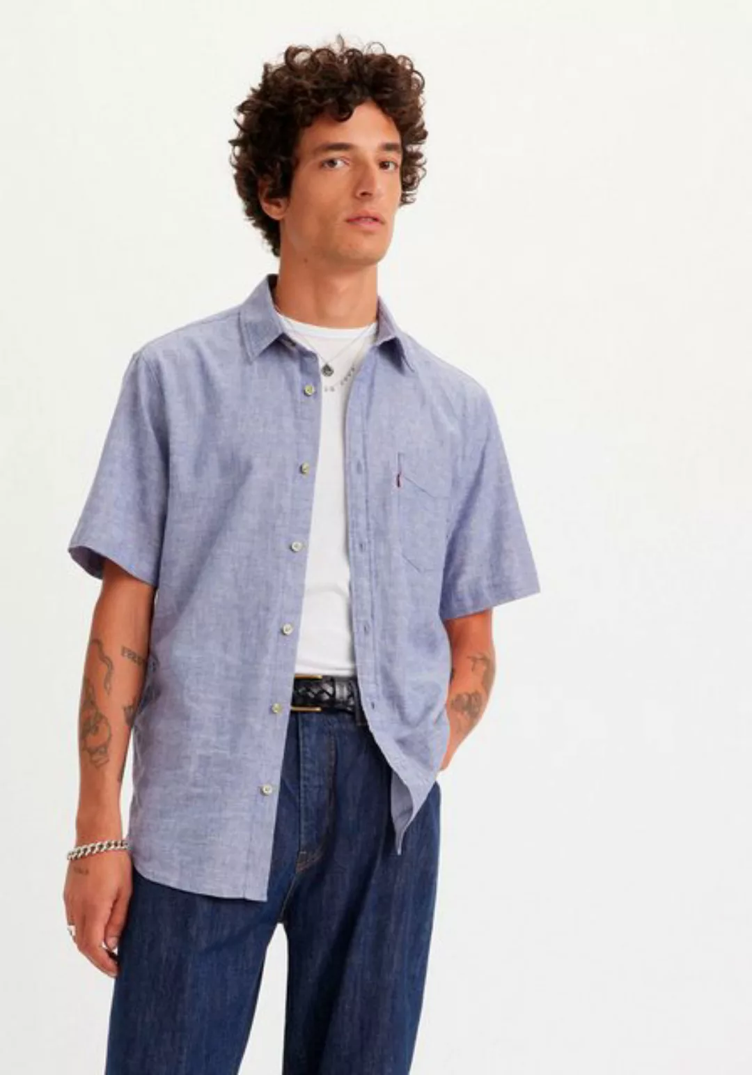 Levi's® Kurzarmhemd LS BATTERY HM SHIRT SLIM günstig online kaufen